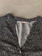 Zwart/witte Esprit hartjes blouse, maat 42, Verzenden, Zwart, Maat 42/44 (L), Zo goed als nieuw