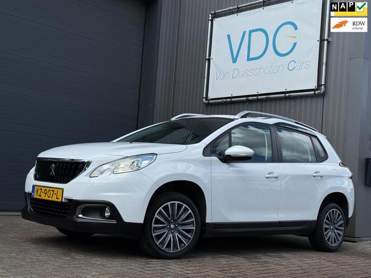 Peugeot 2008 1.2 PureTech Blue Lion | Navigatie | Dakrails, Auto's, Peugeot, Bedrijf, Te koop, ABS, Airbags, Airconditioning, Bluetooth