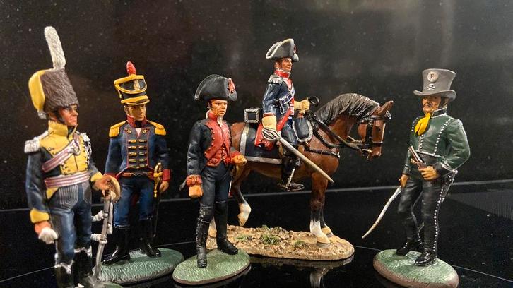 Delprado: 5x Spaanse troepen Napoleontische tijd, Verzamelen, Poppetjes en Figuurtjes, Zo goed als nieuw, Ophalen of Verzenden