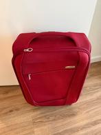 Rode koffer, Ophalen, Zo goed als nieuw, Hard kunststof, 35 tot 45 cm