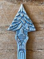 Vintage theelepeltje spar kerstboom kerstmis kerst boom, Antiek en Kunst, Ophalen of Verzenden