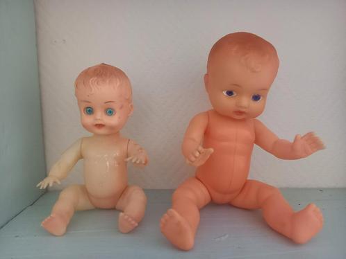Twee poppen kinderspeelgoed uit Zweden. Ongemerkt., Verzamelen, Poppen, Gebruikt, Pop, Ophalen of Verzenden