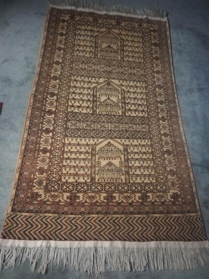 Perzisch tapijt Afghaan Tecke, Huis en Inrichting, Stoffering | Tapijten en Kleden, Gebruikt, 200 cm of meer, Rechthoekig, Ophalen