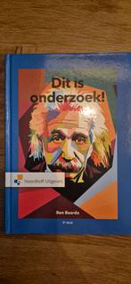 Dit is onderzoek! - Ben Baarda - 3e druk, Ophalen of Verzenden, Gelezen, HBO, Ben Baarda