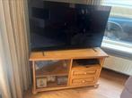 Televisiemeubel blank eiken gepatineerd, Ophalen, Zo goed als nieuw, 25 tot 50 cm, Minder dan 100 cm