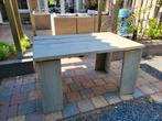 Steigerhouten tafel, Huis en Inrichting, Tafels | Eettafels, Ophalen, 50 tot 100 cm, Zo goed als nieuw, Vijf personen of meer