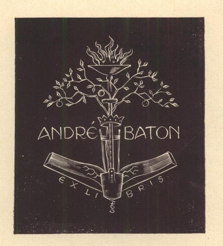 1673 Ex Libris Nederland : Harry Corvers, 1946, Antiek en Kunst, Kunst | Etsen en Gravures, Verzenden