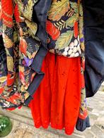 Prachtige vintage gothic lolita rok van puur zijde, Ophalen of Verzenden, Zo goed als nieuw, Maat 38/40 (M)