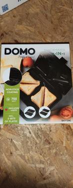 Domo 2-in-1 Snackmaker - Nieuwstaat!, Ophalen of Verzenden, Vaatwasmachinebestendig, Nieuw, Tafelgrill