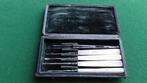Antieke manicure set in originele etui - 19e eeuw, Ophalen of Verzenden