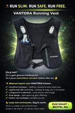 Vantora Hardloopvest met LED verlichting & water fles, Overige merken, Nieuw, Ophalen of Verzenden, Kleding