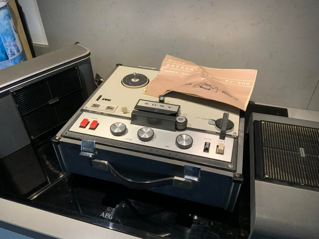 Oude bandrecorder, Audio, Tv en Foto, Bandrecorders, Ophalen
