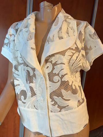 AIRFIELD blouse van kant maat S origineel zgan 