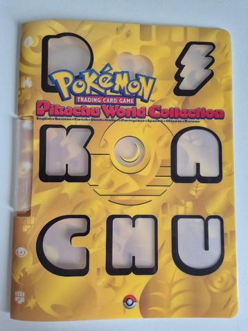 Pokemon Pikachu World Collection 2000 map zonder kaarten beschikbaar voor biedingen