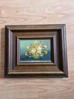 Bloemenstilleven in lijst, Ophalen