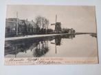 Abcoude Weg naar Baambrugge met Molen 1903, Verzamelen, Ansichtkaarten | Nederland, Ophalen of Verzenden, Voor 1920, Gelopen, Utrecht
