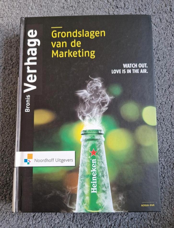Grondslagen van de Marketing - Bronis Verhage, Boeken, Economie, Management en Marketing, Zo goed als nieuw, Economie en Marketing