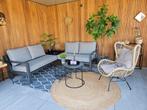 Loungeset, Tuin en Terras, Tuinsets en Loungesets, Ophalen, Zo goed als nieuw, Hocker