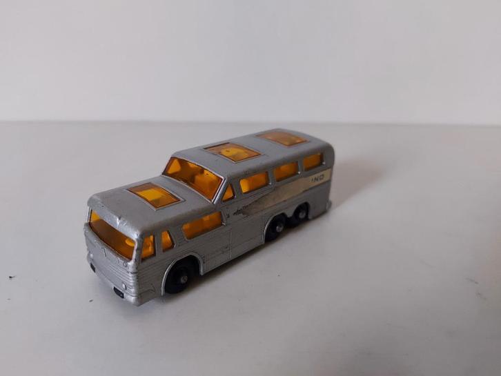 Lesney Matchbox 66 Greyhound Coach, Hobby en Vrije tijd, Modelauto's | Overige schalen, Gebruikt, Bus of Vrachtwagen, Ophalen of Verzenden