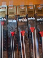 Addi breinaalden met hartjesknop, Hobby en Vrije tijd, Breien en Haken, Naald, Nieuw, Ophalen of Verzenden, Addi