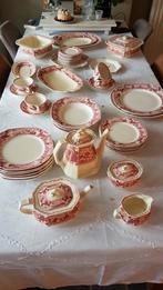 Maastrichts aardewerk Victoria rood - veel onderdelen, Antiek en Kunst, Ophalen of Verzenden