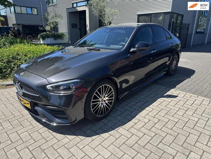 Mercedes-Benz C220d AMG/LaserLed/Leder/Sfeerverlichting/Vol, Auto's, Mercedes-Benz, Bedrijf, Te koop, C-Klasse, 360° camera, ABS