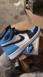 Jordan 1 High 'UNC Toe' 40.5, Nieuw, Blauw, Sneakers of Gympen, Nike