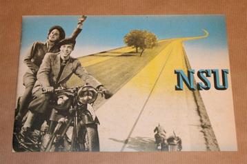 Zeldzame catalogus NSU Motoren 1939 !! beschikbaar voor biedingen