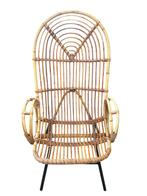 Vintage Rotan Stoel - Rohe, Ophalen