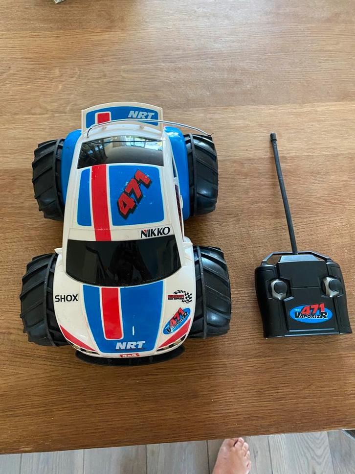 Nikko Vaporizr Amfibie RC Auto - Klassieker!, Hobby en Vrije tijd, Modelbouw | Radiografisch | Auto's, Gebruikt, Ophalen of Verzenden