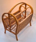 Vintage Boho Rotan Lectuurbak, Ophalen of Verzenden, Zo goed als nieuw