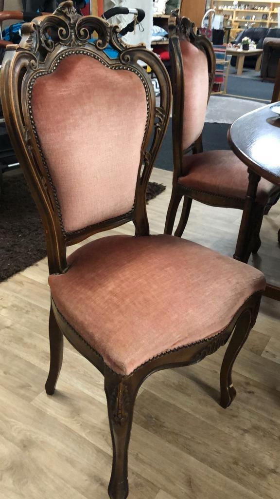Vintage stoelen, Antiek en Kunst, Antiek | Meubels | Stoelen en Banken, Ophalen
