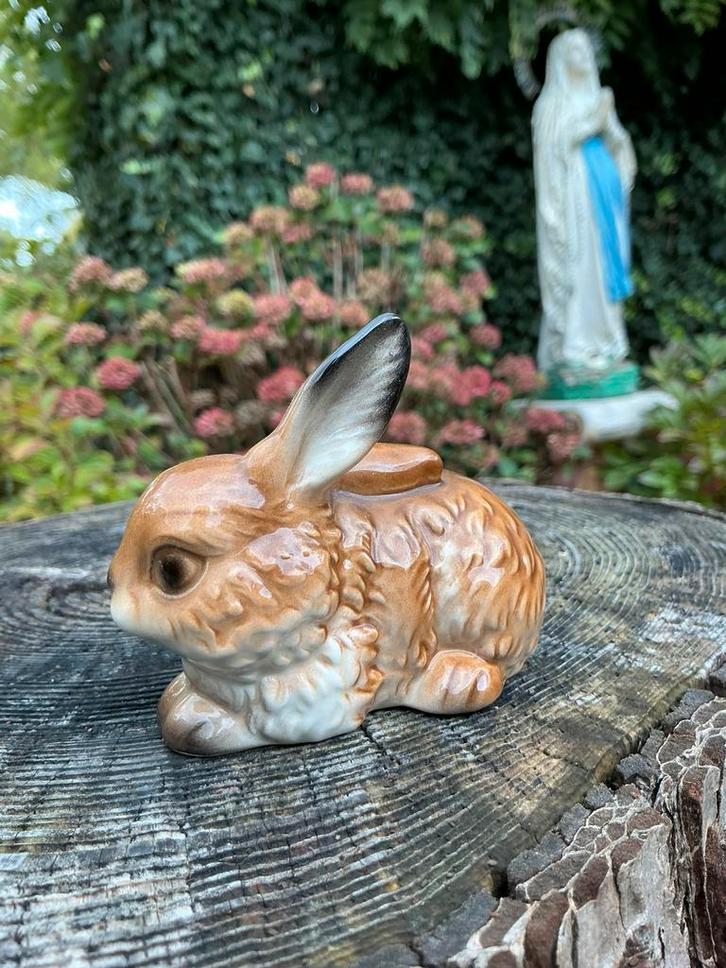 Goebel ❤️ rustend Konijntje 34184-06, Verzamelen, Beelden en Beeldjes, Zo goed als nieuw, Dier, Ophalen of Verzenden