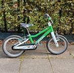 Woom 2 kinderfiets groen, Fietsen en Brommers, Ophalen of Verzenden, Zo goed als nieuw, Minder dan 16 inch
