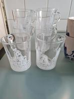 Douwe Egberts grachtenpand koffie mokjes 11x, Ophalen, Nieuw, Glas, Overige stijlen