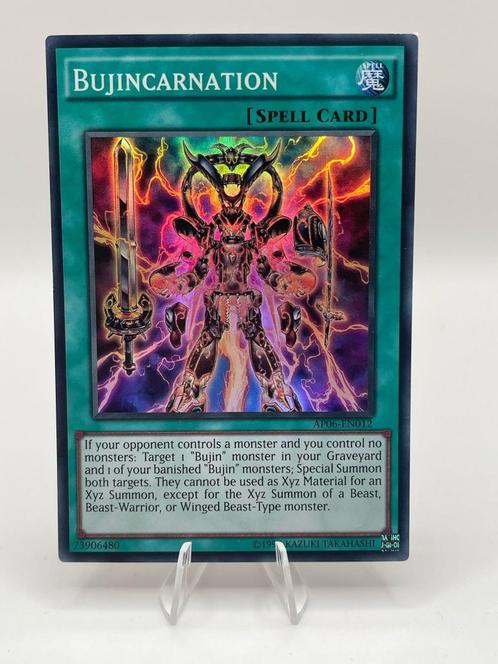 Yu-Gi-Oh! Bujincarnation – AP06-EN012 – Mint, Hobby en Vrije tijd, Verzamelkaartspellen | Yu-gi-Oh!, Zo goed als nieuw, Losse kaart