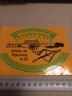 Wegrestaurant zeilman&co zwolle/hogeveen, Verzamelen, Ophalen of Verzenden, Zo goed als nieuw