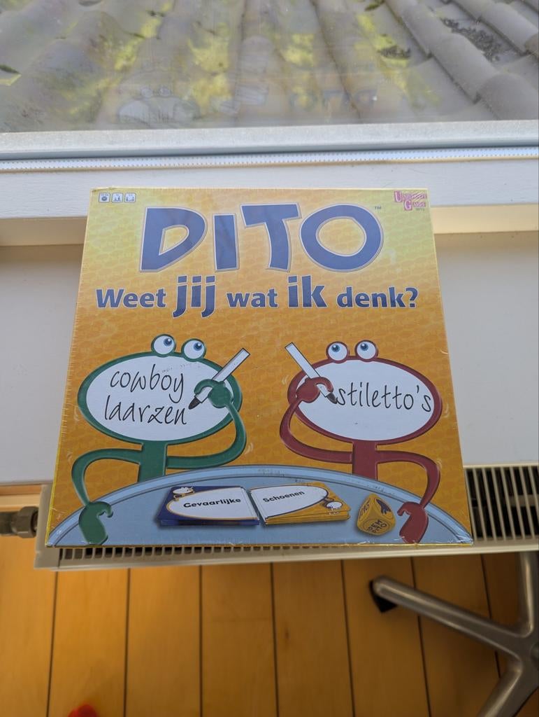 Dito - Weet jij wat ik denk? Bordspel, Hobby en Vrije tijd, Gezelschapsspellen | Bordspellen, University Games, Vijf spelers of meer