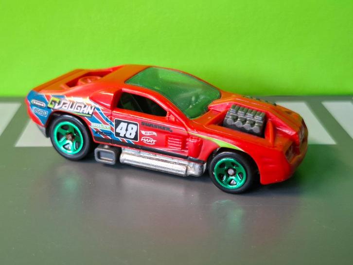 Hotwheels - Hollowback [rood] 1/60, Hobby en Vrije tijd, Modelauto's | Overige schalen, Gebruikt, Auto, Ophalen of Verzenden