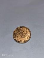 20 Eurocent Spanje - Zeldzame Error Munt Geen Datum, Ophalen of Verzenden, Brons, Losse munt