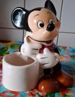 Mickey Mouse bloempot.  Keramiek. Glazuurd.  Ca 1950., Tuin en Terras, Ophalen, Binnen, Zo goed als nieuw, Overige vormen