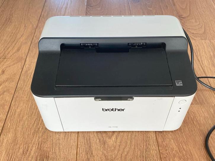 Brother HL-1110 Laserprinter, Computers en Software, Printers, Gebruikt, Printer, Zwart-en-wit printen, Ophalen of Verzenden