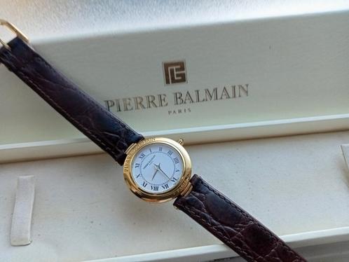 Dames Horloge Pierre Balmain Paris Zie Fotos, Sieraden, Tassen en Uiterlijk, Horloges | Dames, Zo goed als nieuw, Polshorloge