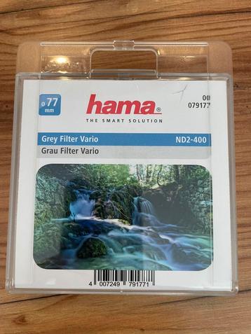 Hama Grey filter vario ND2-400 77mm beschikbaar voor biedingen