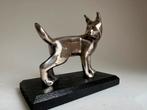 Verzilverd Lynx Beeldje WWF - Limited Edition, Verzamelen, Beelden en Beeldjes, Ophalen of Verzenden, Gebruikt, Dier