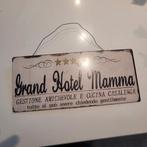 Tekstbordje, Ophalen of Verzenden, Zo goed als nieuw