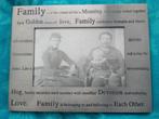 Fotolijst - thema "Family" (nieuw), Ophalen, Nieuw