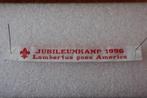 Scouting naambandje Jubileumkamp 1996 Lambertus goes America, Verzamelen, Scouting, Nieuw, Ophalen of Verzenden, Embleem, Speld of Insigne