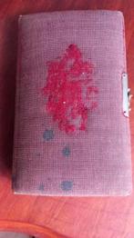 velours poesiealbum uit 1906 met de mooiste poesie plaatjes, Ophalen of Verzenden