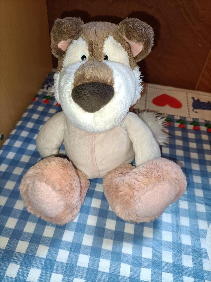 Nici Dog Husky Jill knuffel 26 cm groot, Kinderen en Baby's, Speelgoed | Knuffels en Pluche, Ophalen of Verzenden